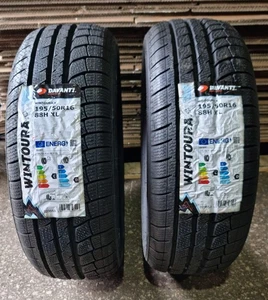 2x195/50R16 DAVANTI 88H XL WINTOURA WINTER GREAT GRIPPED & QUALITY TYRE - Picture 1 of 7
