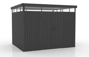 Metall-Gerätehaus Premium mit Doppeltür 292 x 253 cm Geräteschuppen Gartenhaus - Bild 1 von 1