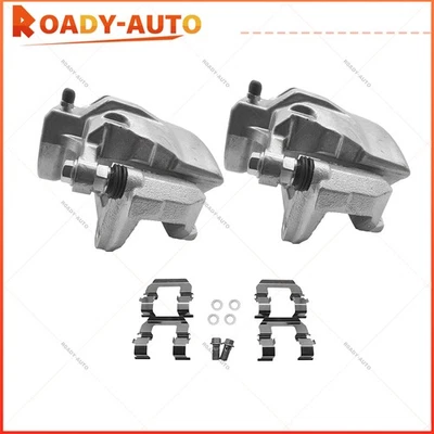 Front Left Right Brake Calipers w/Brackets For 2010 - 2016 Hyundai Genesis Coupe Foto 1 de 4