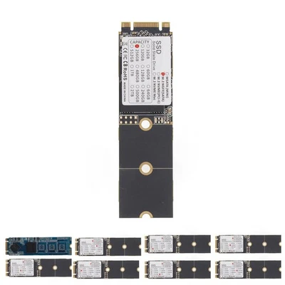 SSD Portable Thin Anti Shock Anti Drop M.2 NGFF Laptop Tablet PC Universal - Image 1 of 4