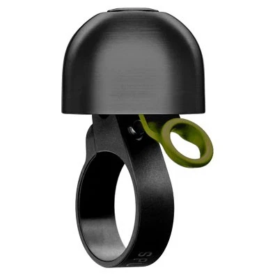 Campana compacta Spurcycle, 22,2 mm, negra/verde Foto 1 de 1