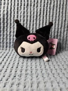 Sanrio Kuromi Plush Keychain - Bag Backpack Charm - NEW JAPAN EXCLUSIVE! ๐ฅ - Picture 1 of 6