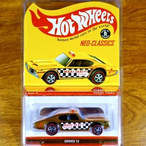 Hot Wheels RLC Neo-Classics Maxi Taxi 3964/4000 Dark Gold Redline 2015 Olds 442 - Picture 1 of 3