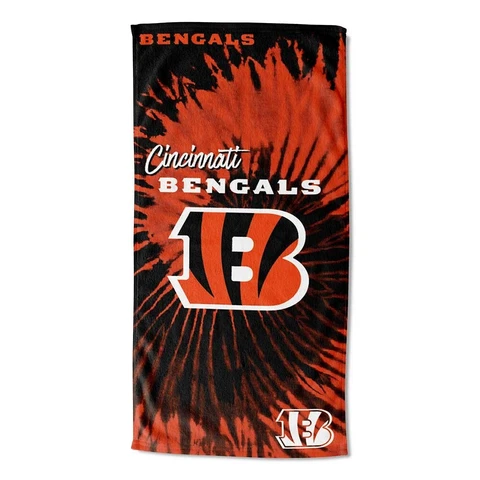 Cincinnati Bengals NFL 30 x 60 Pyschedelic Beach Towel FREE SHIP Cover