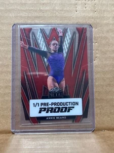 Annie Beard 2024 Leaf Women Of Sports 1/1 Pre Production Proof - Bild 1 von 1