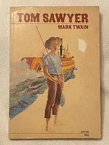 Tom Sawyer Paperback By Mark Twain 1971 - Picture 1 of 4