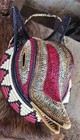 *AWESOME  VINTAGE NATIVE AMERICAN WOUNAAN EMBERA PANAMA COLUMBIA BASKET MASK ! *