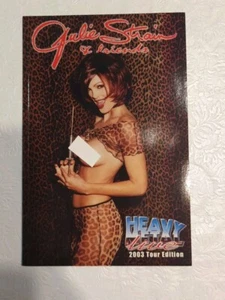 Julie Strain & Friends Heavy Metal Live Book ONE 1 2003 Tour Edition NUDE - Picture 1 of 4