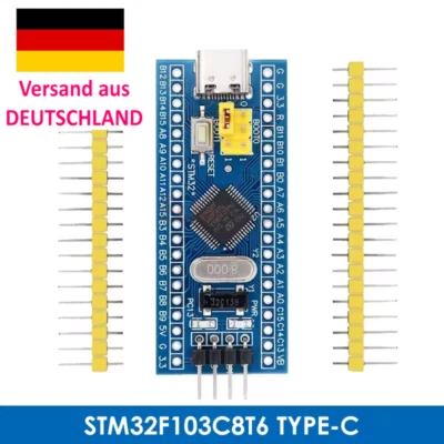 STM32 F103C8T6 Development Board Arduino ARM CORTEX M3 USB-C - Bild 1 von 4