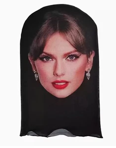 TalorSwift Shiesty Female Celebrity Face Mask Funny Cosplay Balaclava mesh Head - Picture 1 of 13