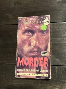 MURDER ULTIMATE GROUNDS FOR DIVORCE VHS Roger Daltrey Horror Thriller - Tested - Picture 1 of 6