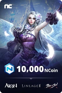 NCsoft NCoin 10000 monete EU NCSoft codice email