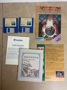 Kings Quest III: to Heir Is Human, 1987 Sierra, IBM Tandy und MS-DOS, 3,5 Festplatten - Bild 1 von 7