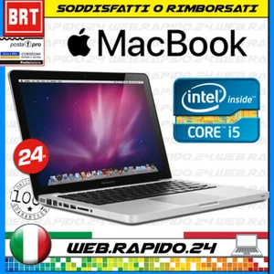 APPLE MACBOOK PRO A1278 13,3" CPU INTEL CORE I5 1GEN RAM 4GB HDD 500GB META 2012 - Foto 1 di 6