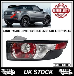 RIGHT DRIVER SIDE REAR TAIL LIGHT FOR LAND RANGE ROVER EVOQUE L538 2011-2015 UK - Picture 1 of 14