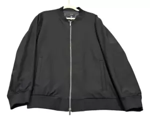 NEW Alfani Men's Alfatech Full Zip Bomber Jacket Black Size X-Large XL NWT - Picture 1 of 3