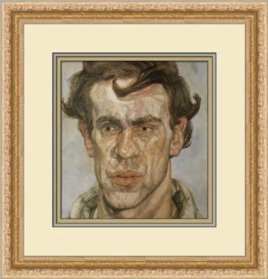 Impresión enmarcada personalizada de Lucian Freud un joven pintor  Foto 1 de 2