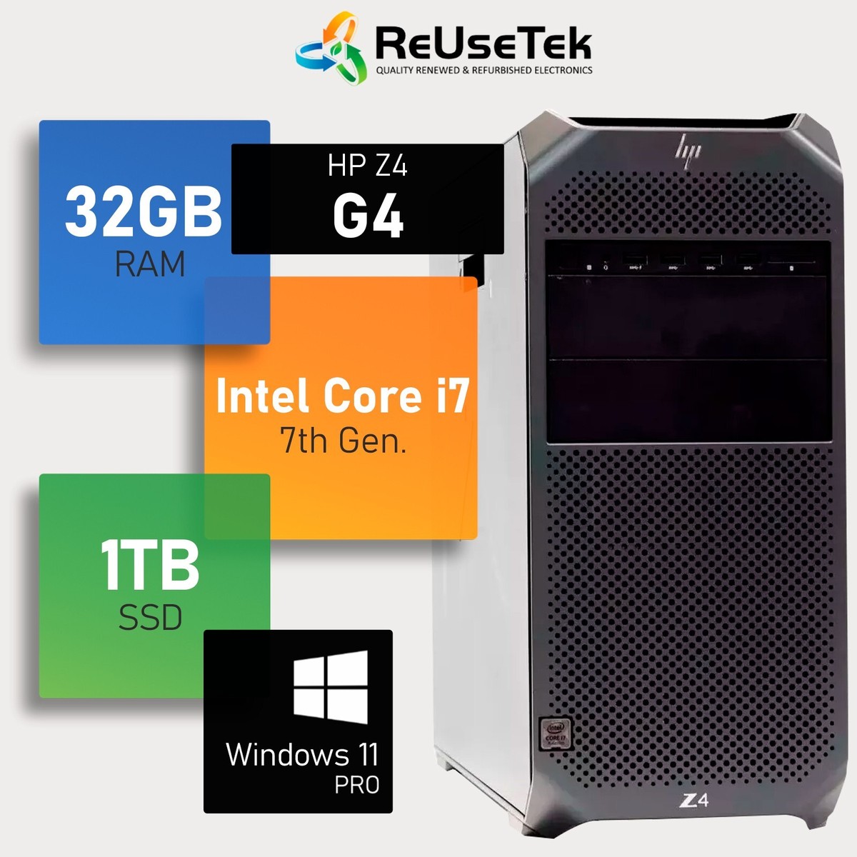 ■すぐに使える■ SSDとHDD付の HP Win11 Office エイチピー HP デスクトップパソコン Z2 SFF G4 Workstation