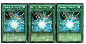 Yugioh - 3X Bendición de Cristal - Común - 1a Edición - FOTB-EN034 - Casi Como Nuevo - Imagen 1 de 1