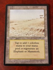 MTG Magic The Gathering ELEPHANT GRAVEYARD Reserved List ARABIAN NIGHTS VINTAGE!