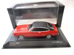 Ford Capri MK2 rot 1974 400081208 Minichamps selten - Bild 1 von 1