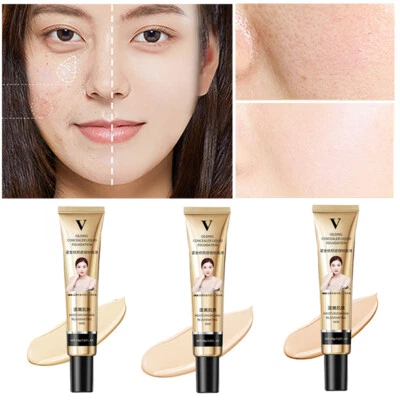 BB Cream Foundation Makeup Full Coverage Fast Base Brighten long-lasting Shade ^ - Image 1 of 4