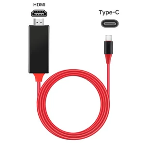 HDMI Mirror Type C Cable Phone to TV HDTV Adapter For Apple iPhone 15/15 Pro Max - Picture 1 of 11