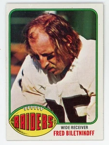 1976 Topps Fred Biletnikoff #25 Raiders Ex - Picture 1 of 1