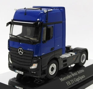 NZG 1/50 Scale 844/06 - Mercedes Benz Actros FH25 GigaSpace 4x2 Blue - Picture 1 of 4