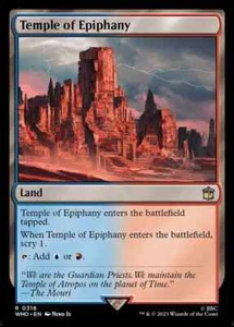 MTG Magic the Gathering Temple of Epiphany (316/1208) Doctor Who NM - Picture 1 of 1