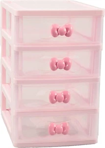 Mädchen Schöne Aufbewahrungsbox Schreibtisch Organizer Bad Schlafzimmer Schmuck Aufbewahrungsbox - Bild 1 von 4
