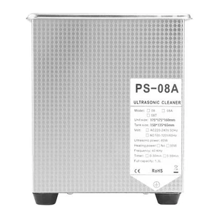 13L Ultrasonic Jewelry Cleaner Stainless Steel Digital Timer & Heater - Picture 1 of 14