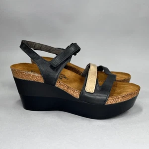 Naot Damengröße 4,5 Keilabsatz Plateau Sandalen - Bild 1 von 11