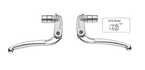 Dia-Compe 189 ID16.5-19mm Brake Levers In Silver or Black