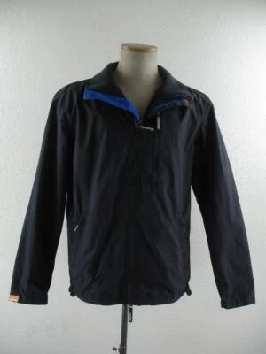 Superdry Professional The Windhiker Full-Zip Gray Men’s sz M Hooded Jacket Japan - Image 1 of 4