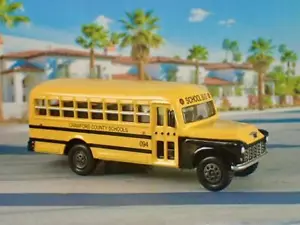 Autobús escolar Chevrolet City 1956 Old School 3+" de longitud edición limitada U - Imagen 1 de 4