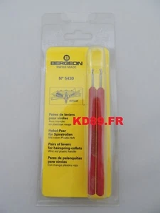 Bergeon 5430 Levers for hairspring collets hands for watch chronograph SWISS - Picture 1 of 3