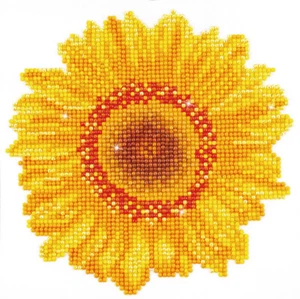 Diamond Dotz SONNENBLUME Facette Stickerei Kunstset Bastelpunkt Diamant Edelsteinmalerei - Bild 1 von 1