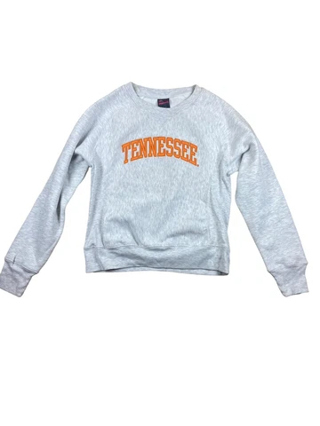 womens tennessee volunteers Thick Embroidered Crew Neck Sweatshirt Size L 12/14 Cover