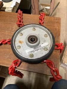 New Onspot 0925-AL Left Hand Wheel and Chain Assembly Red Onspot 5423-A - Picture 1 of 3
