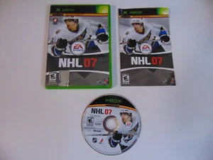 Microsoft Xbox EA Sports NHL 07 CIB Video Game Tested And Working - Picture 1 of 1