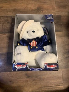 Dan Dee Americana Edition Year 2000 White Bear - Picture 1 of 6