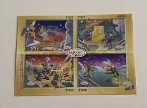 Beipackzettel BPZ - Extra Robots Puzzle BPZ aus Israel - Bild 1 von 2