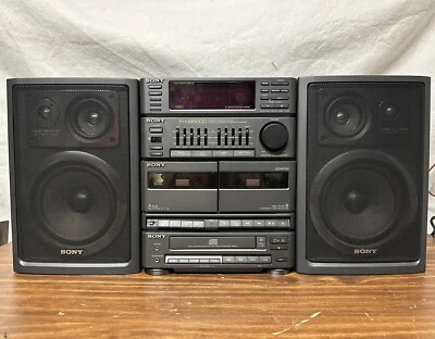 Sony FH-B50CD Vintage HiFi Tuner Cassette CD System + Remote - Image 1 of 4