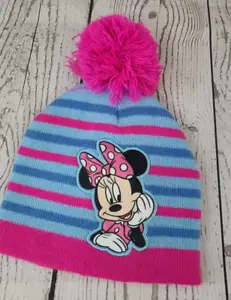 Cappello da sci Disney bambino Minnie berretto da topo lavorato a maglia ragazze cappello da sci diametro 8 - Foto 1 di 12