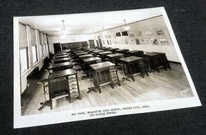 Burkhardt Company Detroit MI Chairs - Wyandotte HS Kansas City KS 8x10 Photo #1 - Picture 1 of 1