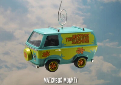 Máquina misteriosa Scooby Doo personalizada adorno de Navidad furgoneta autobús peludo adorno 1/32 Foto 1 de 4