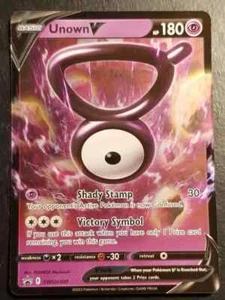 Unown V SWSH300 SWSH: Sword & Shield Promo Cards Holo - Picture 1 of 2