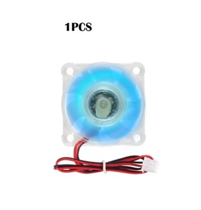 1PCS 4010 5V Blue LED Fan 40x40x10mm 2Pin Brushless for 3D Printer PC CPU - Afbeelding 1 van 3