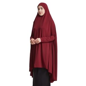 High-quality Islamic Prayer Khimar With Sleeves Hijab abaya Long khimar Burqa